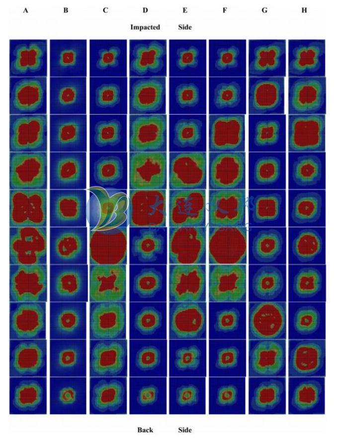 靜電紡絲納米纖維增韌膜提升復合材料CAI即沖擊后壓縮強度實驗示例