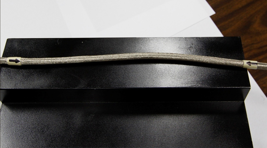 大連義邦PBO鍍金屬高分子纖維防波套耐磨測試,100次循環電阻無變化