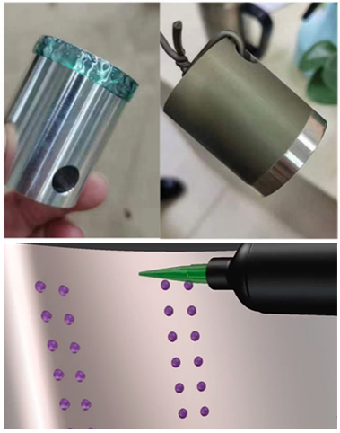 UN-UV耐酸遮蔽涂料可適用于航空發動機氣孔和榫頭批量酸洗返修工作